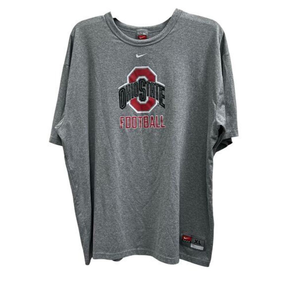Nike Ohio State Buckeyes SEC football dri fit tee sz XL